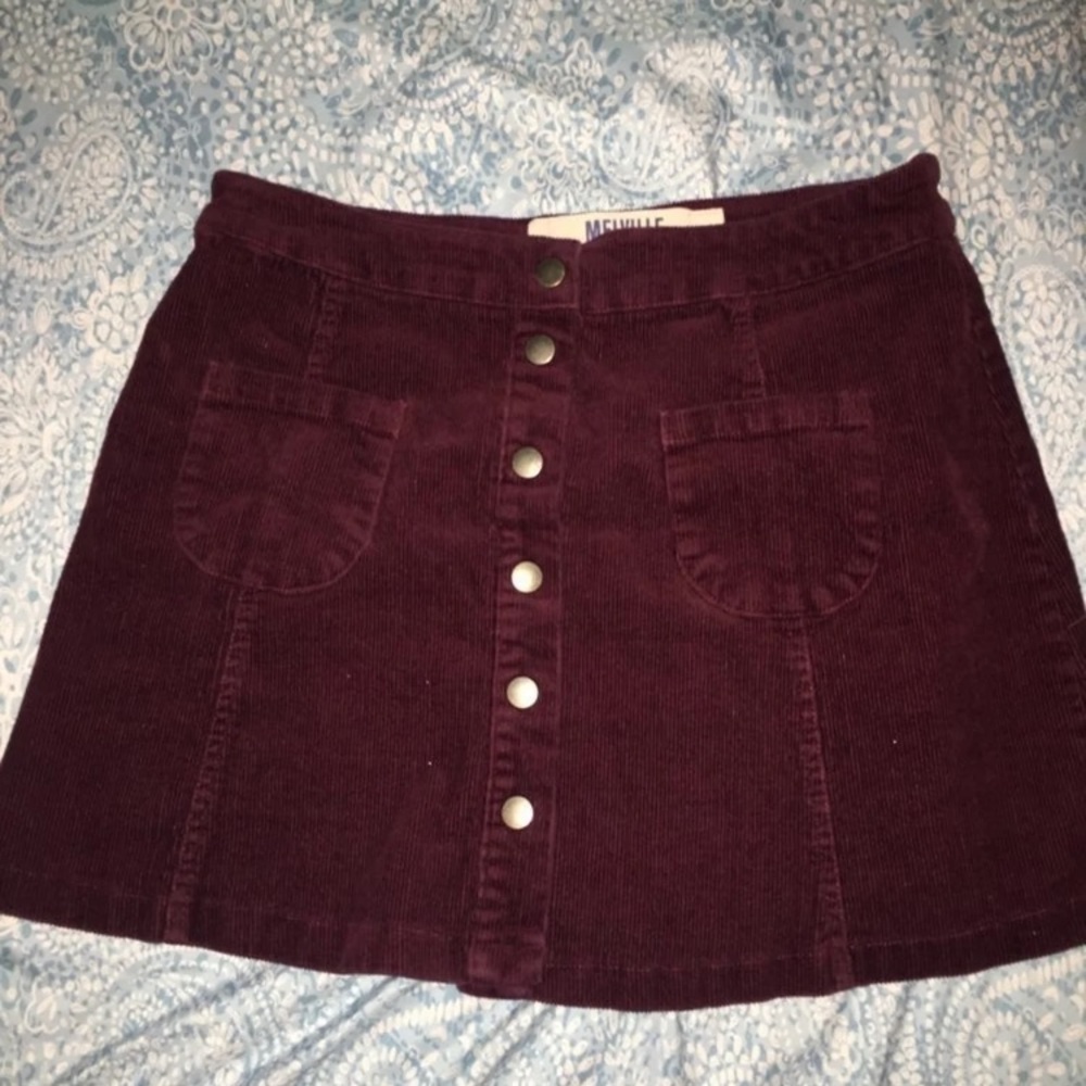 Brandy Melville button up skirt